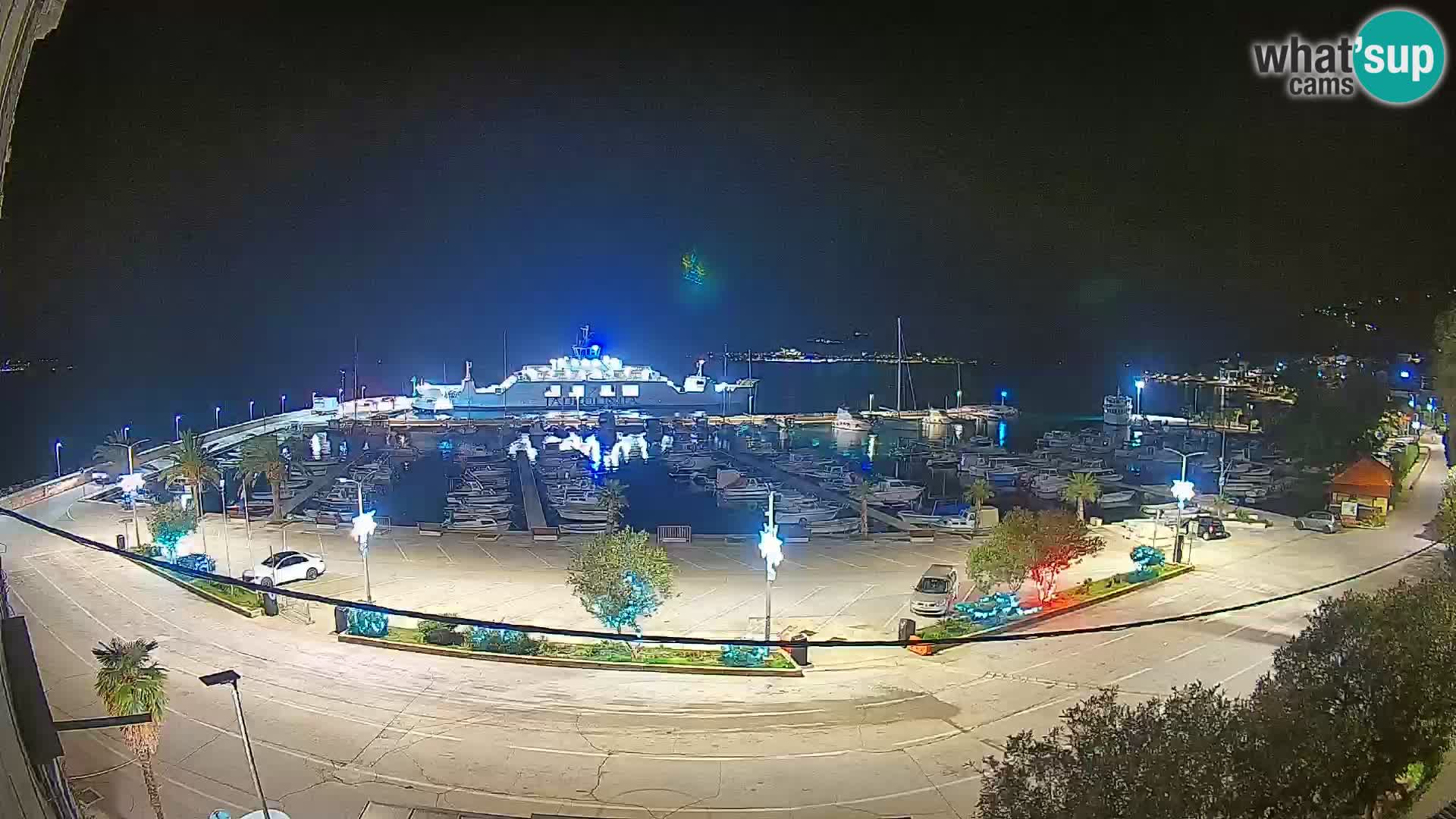 Webcam Orebić Riva – Ferry to Korčula Live