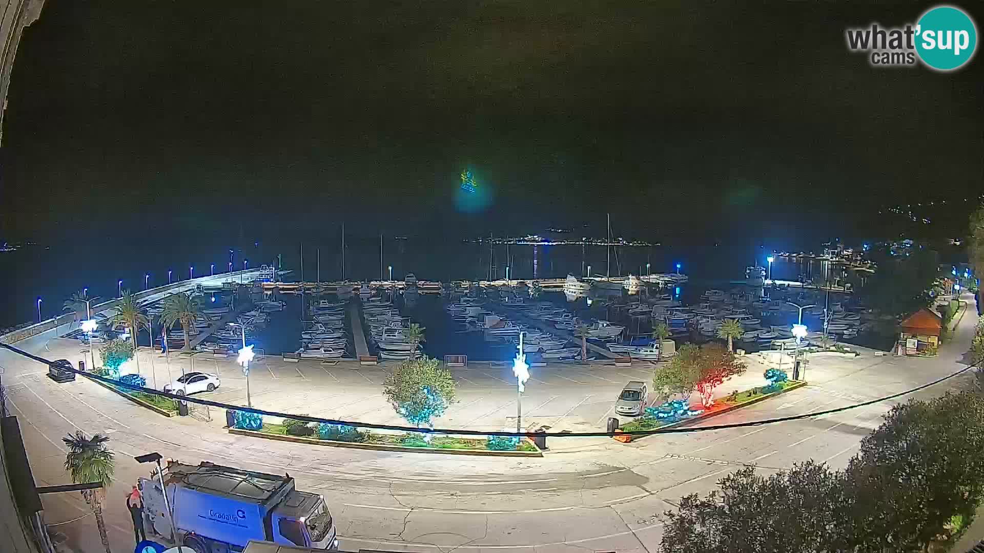 Webcam Orebić Riva – Ferry vers Korčula en direct