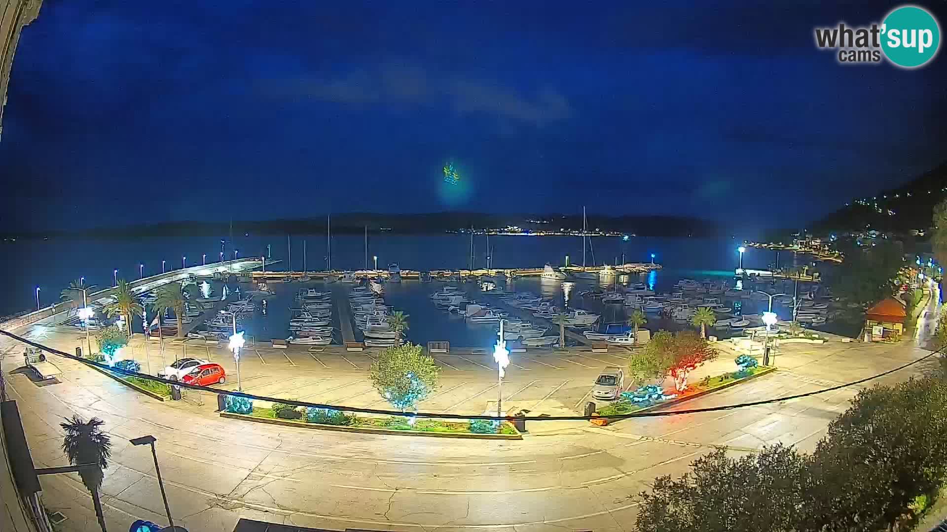 Webcam Orebić Riva – Ferry a Korčula en vivo
