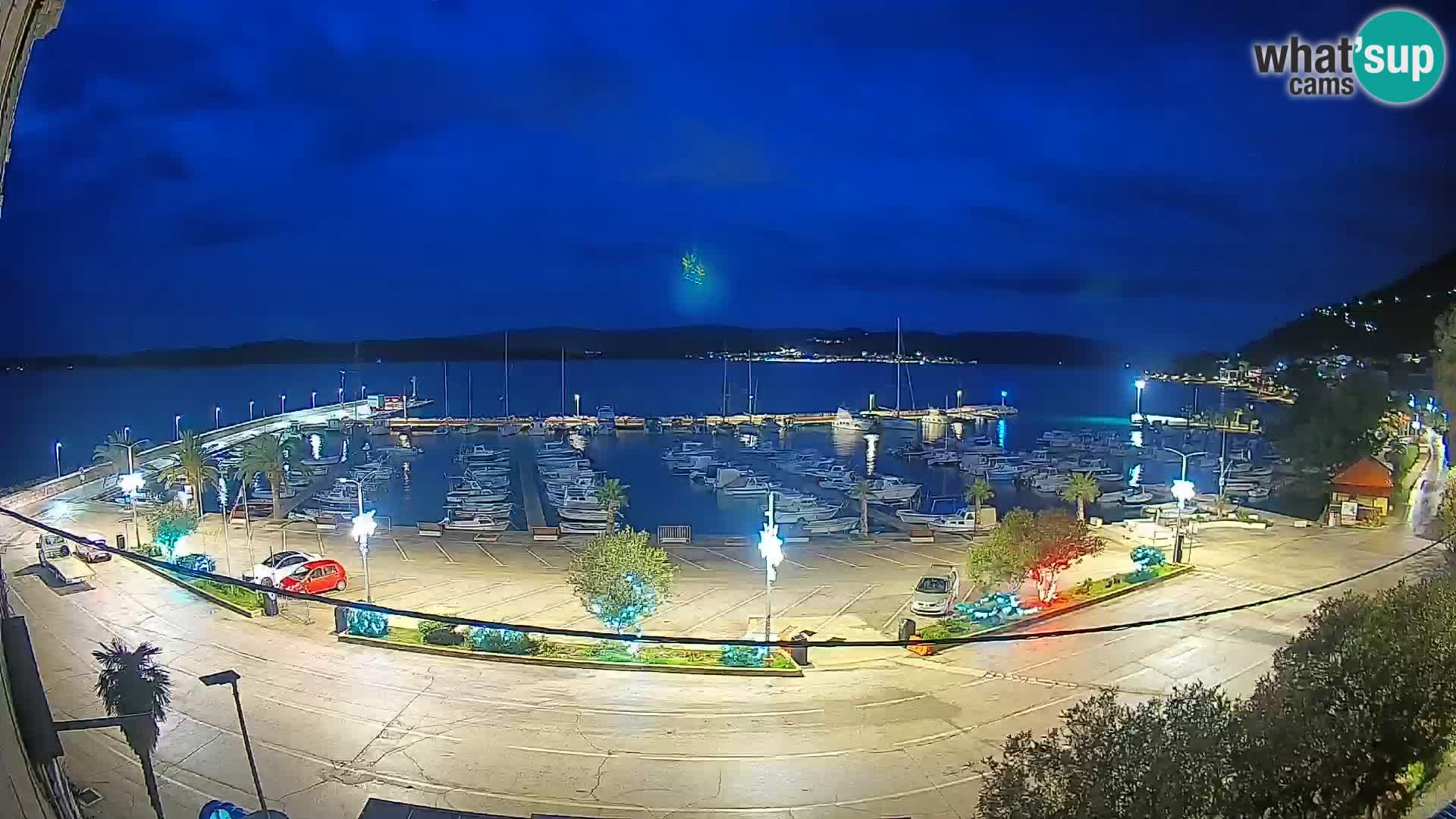 Webcam Orebić Riva – Ferry to Korčula Live