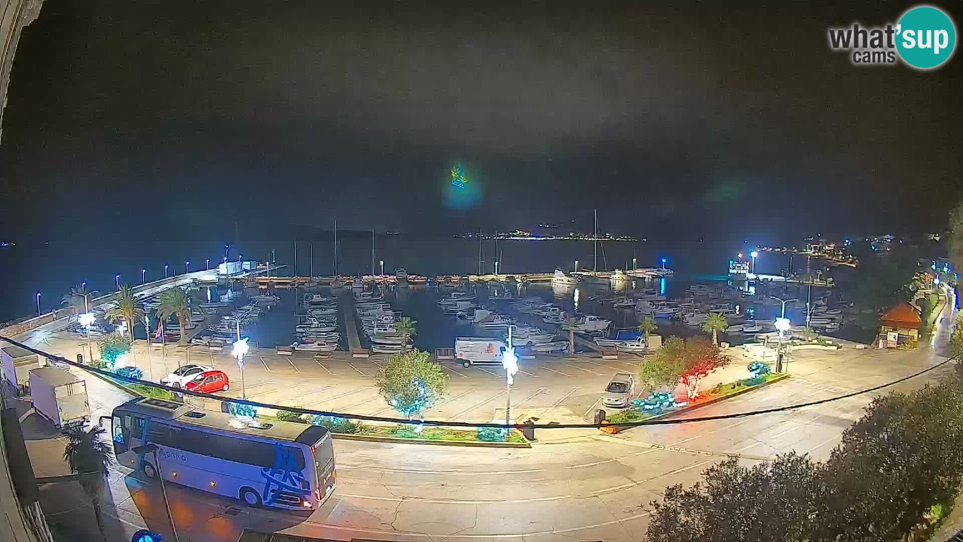 Webcam Orebić Riva – Ferry a Korčula en vivo