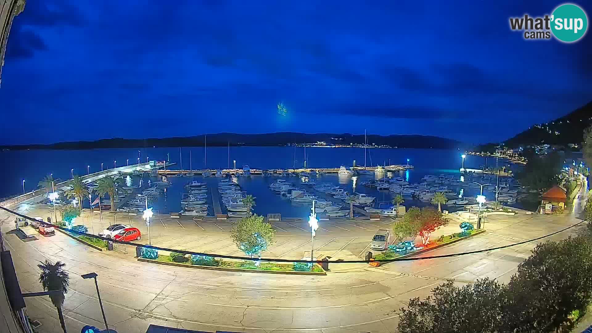 Webcam Orebić Uferpromenade – Fähre nach Korčula Live