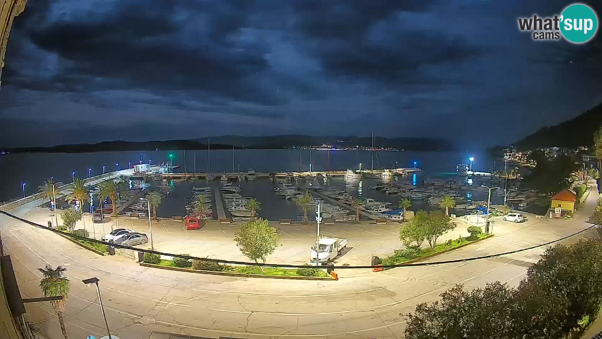 Webcam Orebić Uferpromenade – Fähre nach Korčula Live