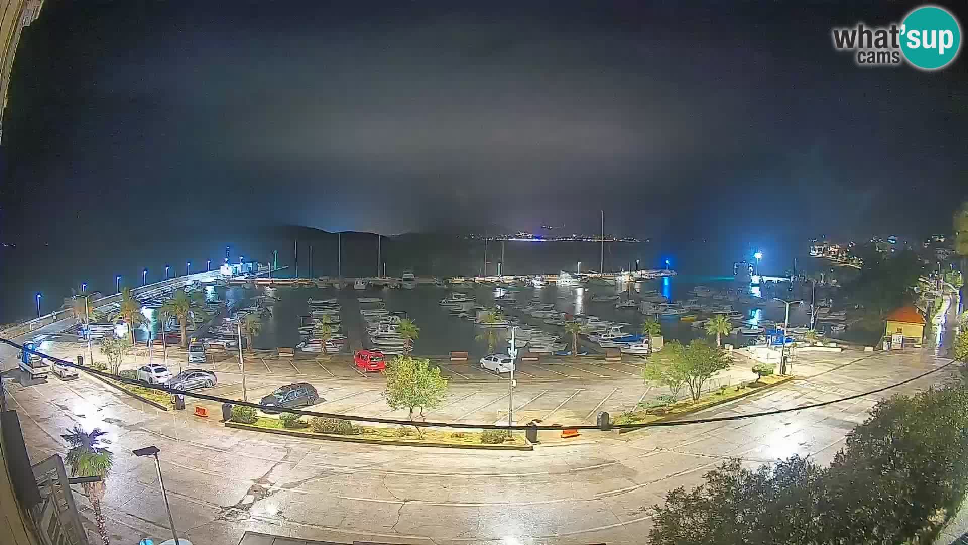 Webcam Orebić Riva – Ferry to Korčula Live