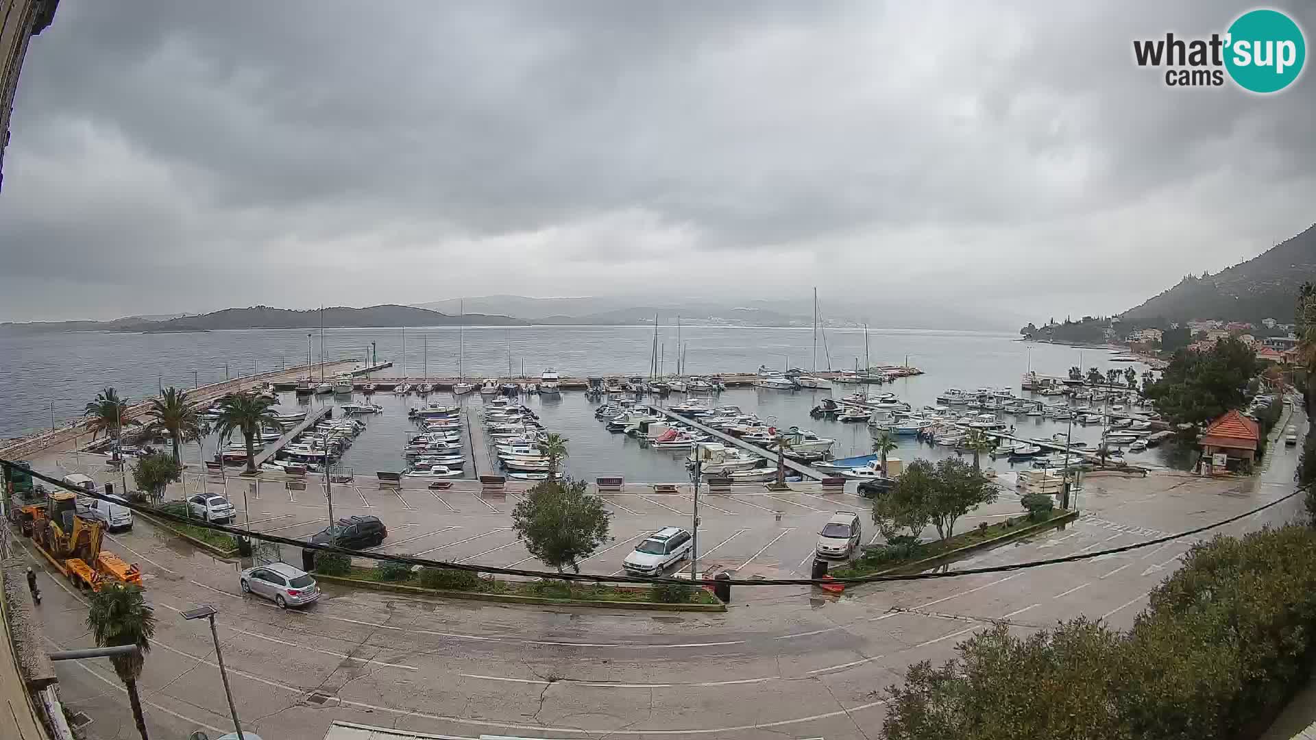 Web kamera Orebić Riva – Trajekt za Korčulu uživo