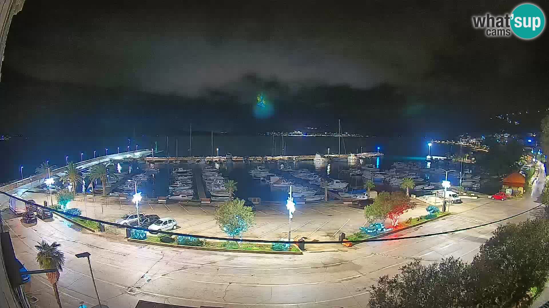 Webcam Orebić Riva – Ferry to Korčula Live