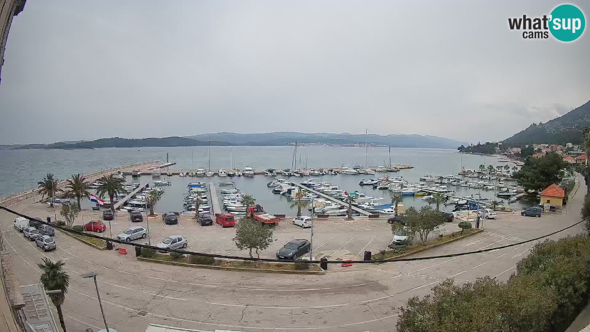 Webcam Orebić Riva – Ferry to Korčula Live