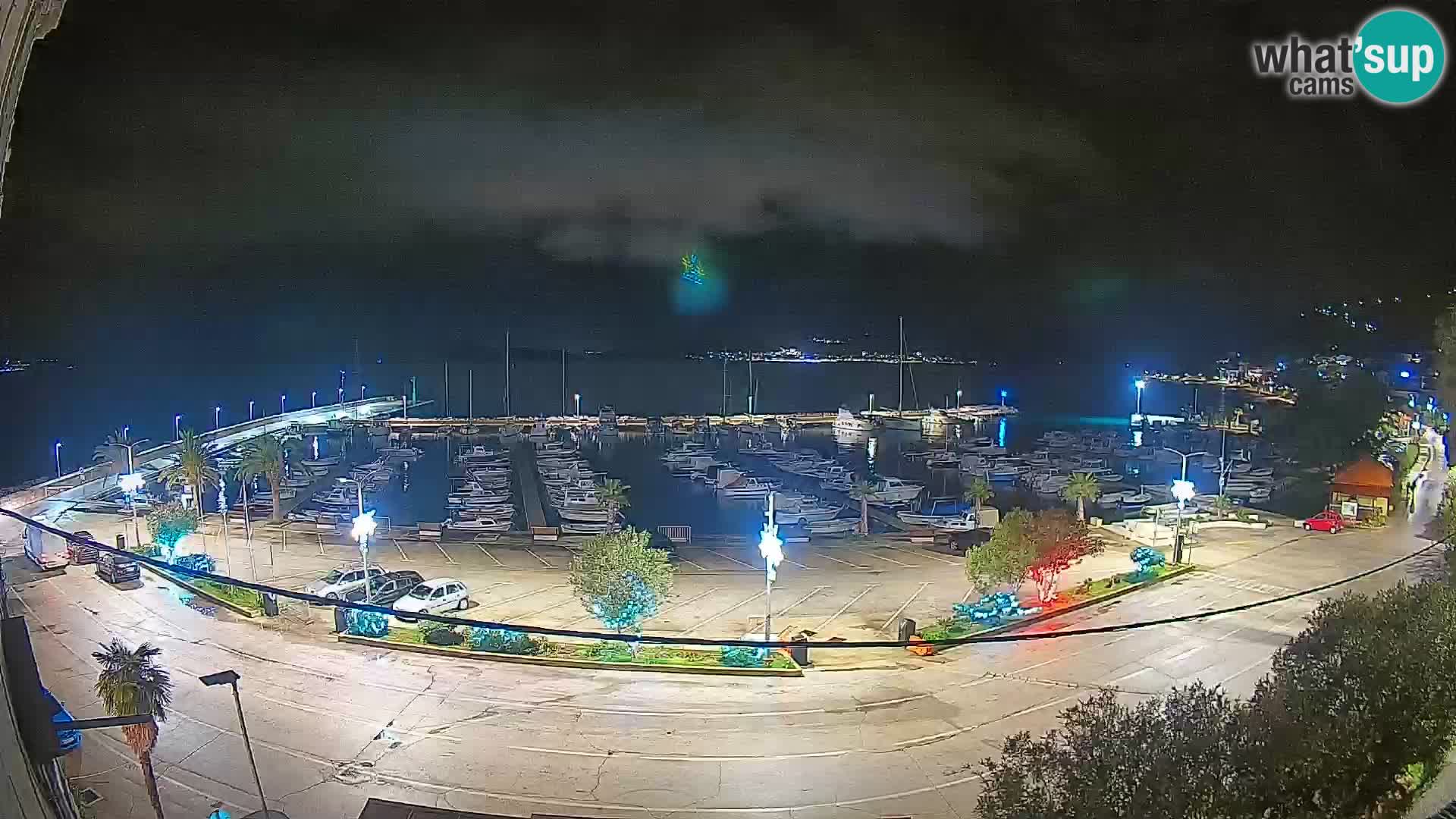 Webcam Orebić Riva – Ferry a Korčula en vivo