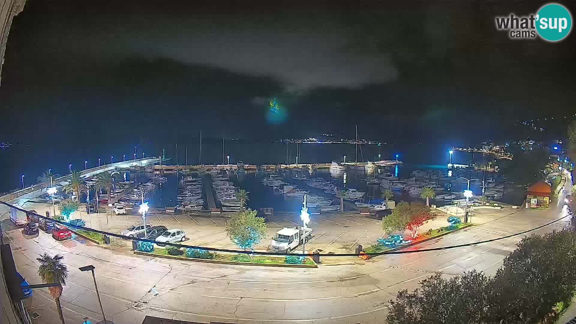 Webcam Orebić Riva – Ferry to Korčula Live