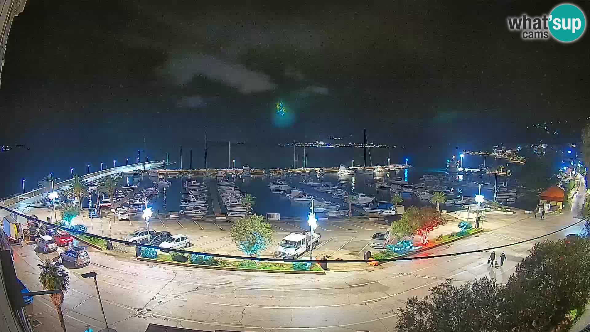 Webcam Orebić Riva – Ferry a Korčula en vivo