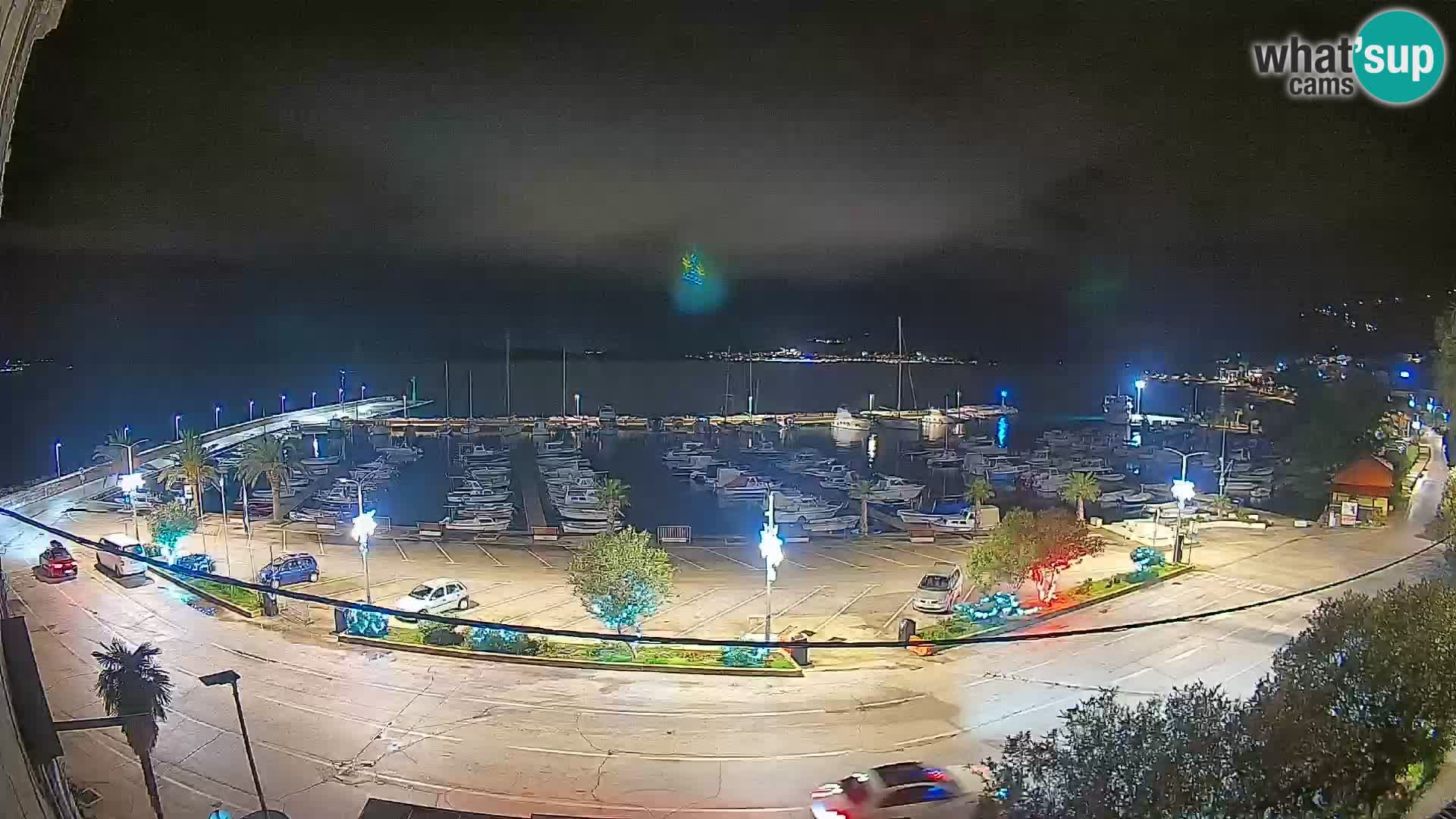 Webcam Orebić Uferpromenade – Fähre nach Korčula Live