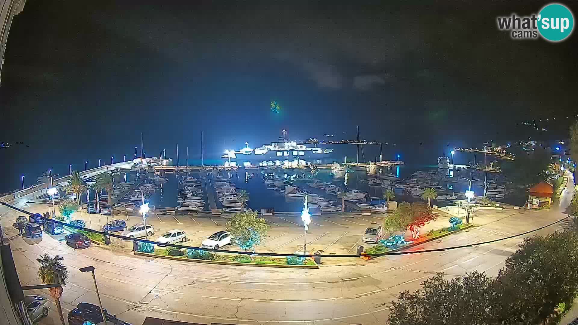 Webcam Orebić Uferpromenade – Fähre nach Korčula Live