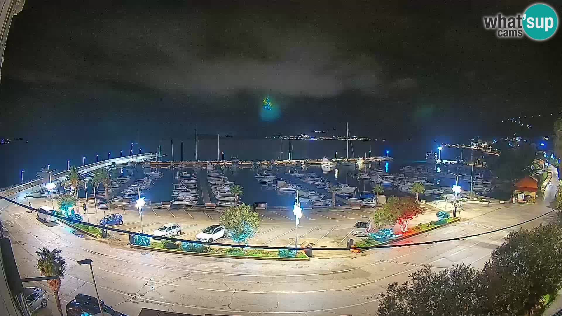 Webcam Orebić Uferpromenade – Fähre nach Korčula Live