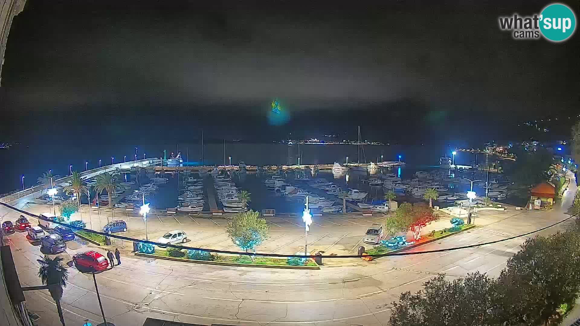 Webcam Orebić Uferpromenade – Fähre nach Korčula Live