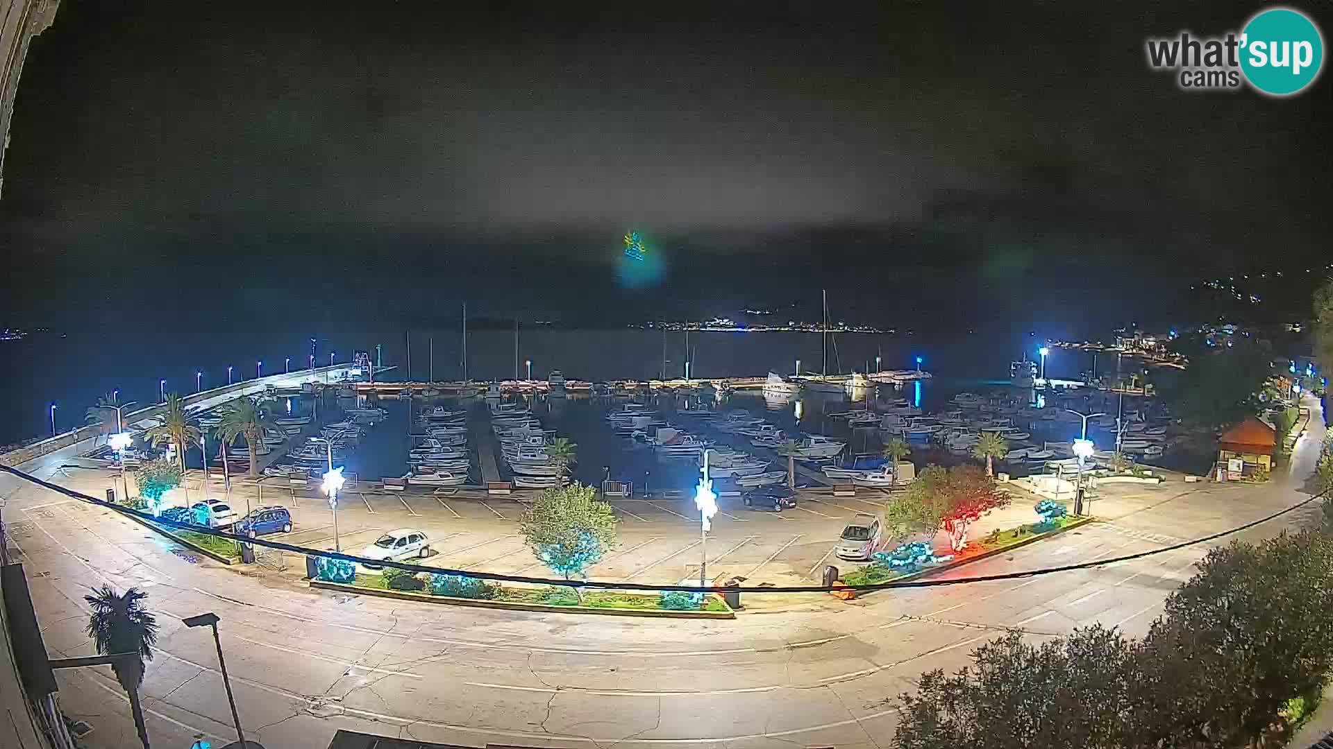 Webcam Orebić Riva – Ferry to Korčula Live