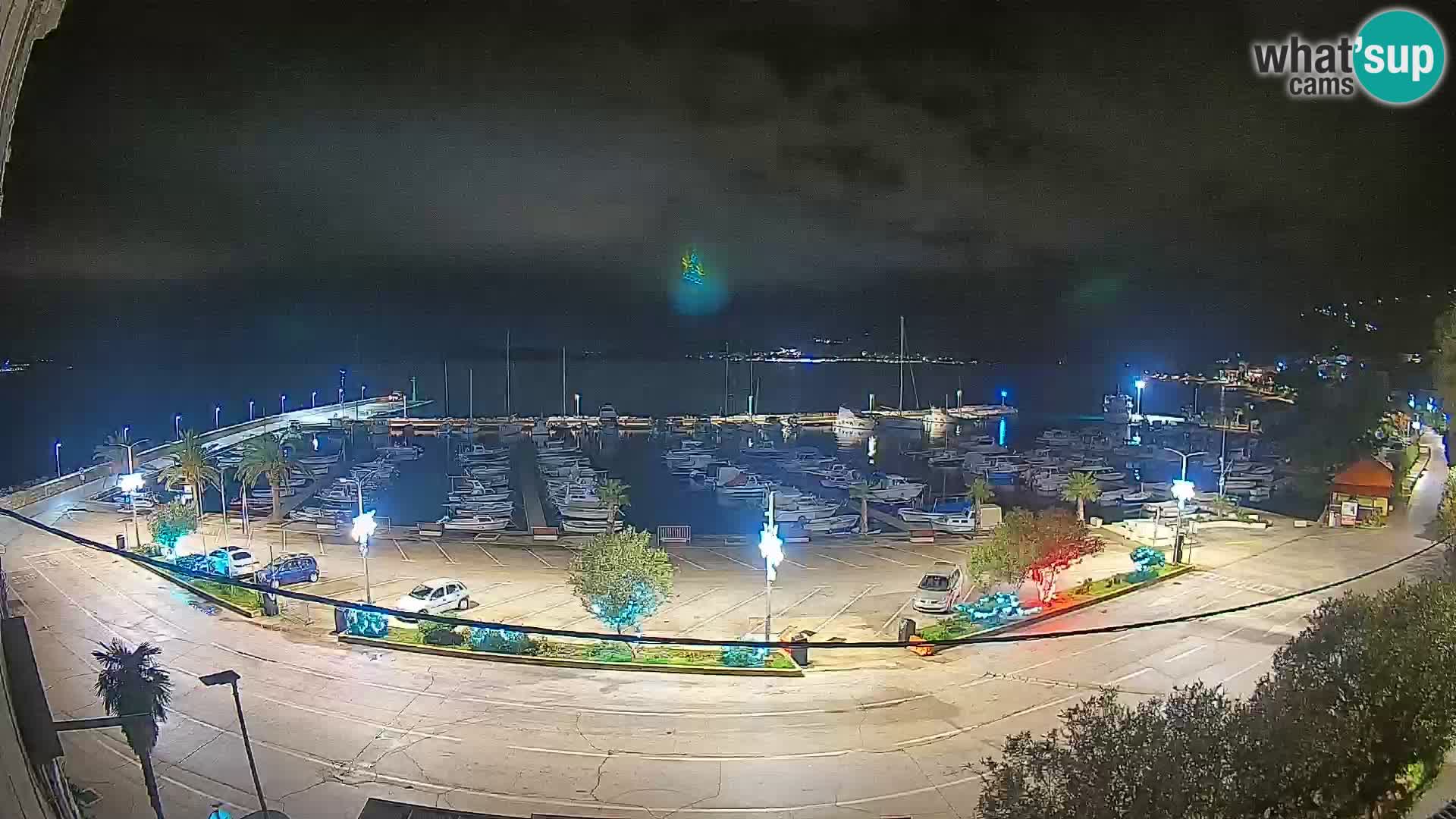 Webcam Orebić Riva – Ferry vers Korčula en direct