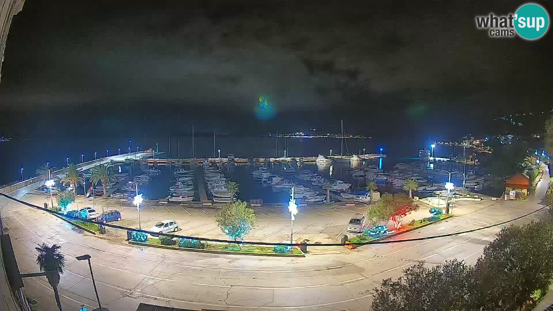 Webcam Orebić Riva – Ferry a Korčula en vivo