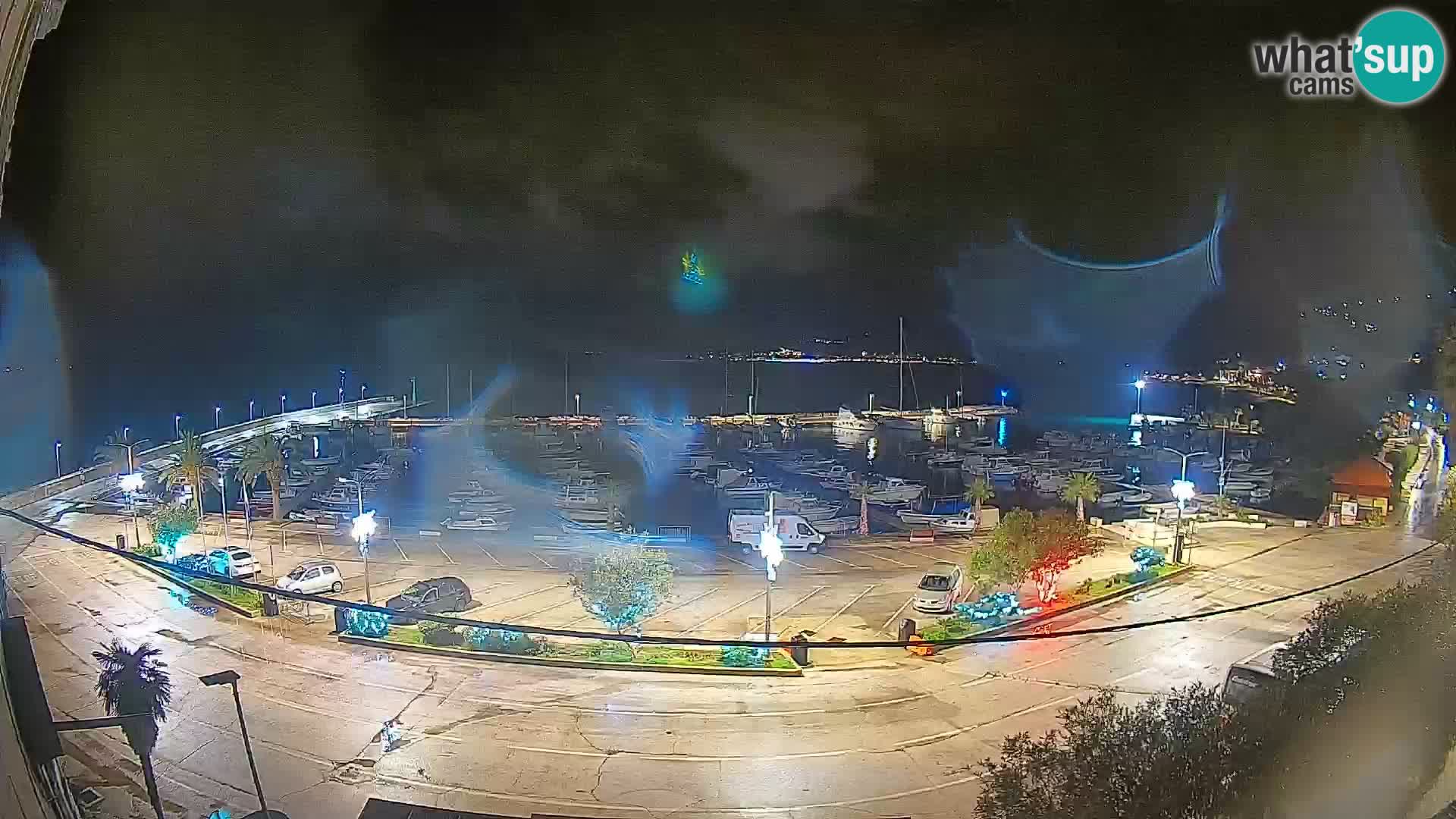 Spletna kamera Orebić Riva – Trajekt za Korčulo v živo