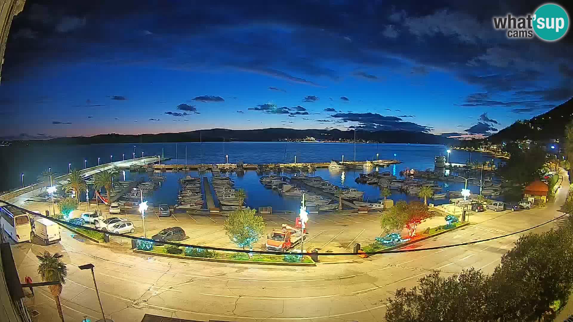 Webcam Orebić Riva – Ferry vers Korčula en direct