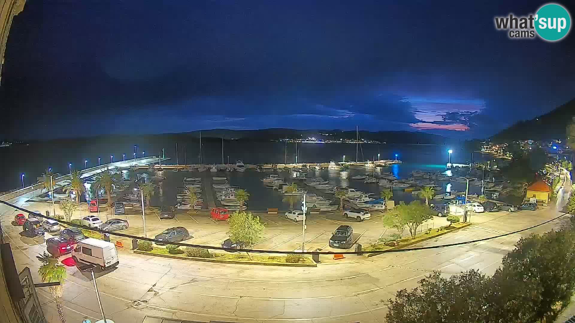 Webcam Orebić Riva – Ferry vers Korčula en direct