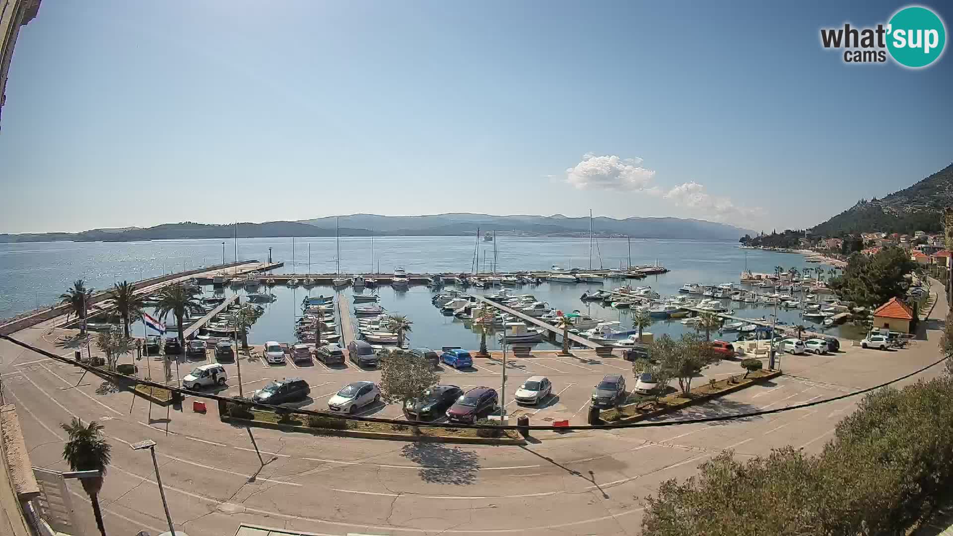 Webcam Orebić Riva – Ferry vers Korčula en direct
