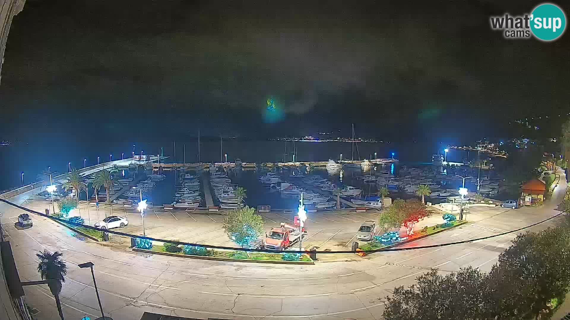 Webcam Orebić Riva – Ferry a Korčula en vivo