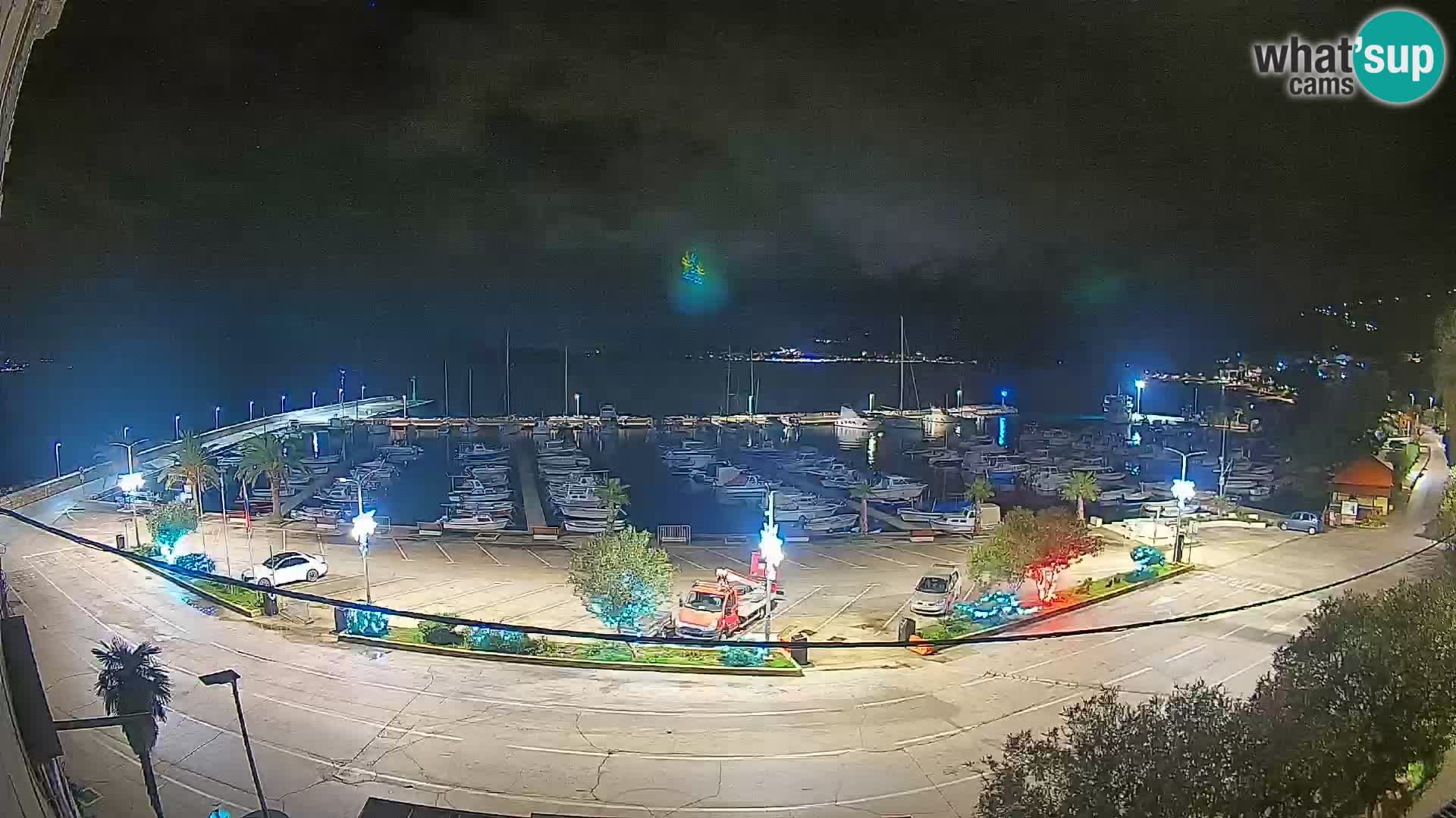 Webcam Orebić Riva – Ferry to Korčula Live