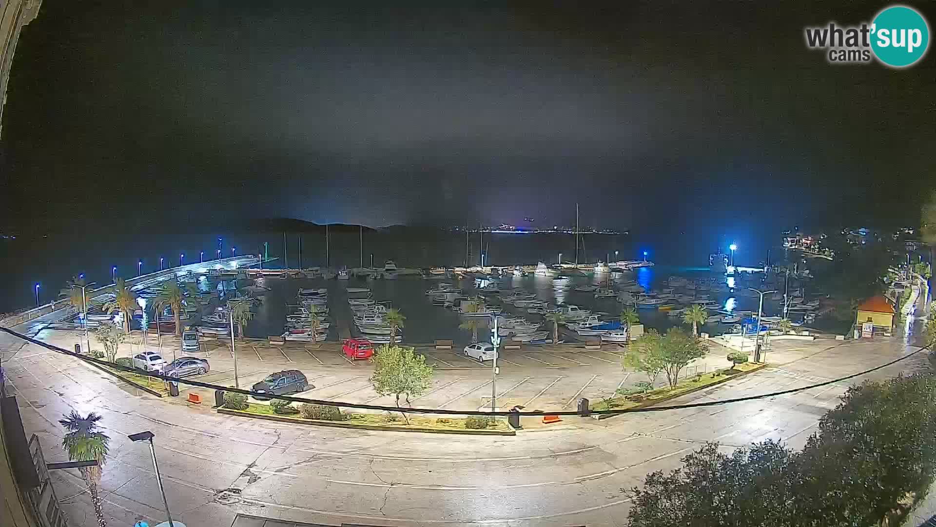 Spletna kamera Orebić Riva – Trajekt za Korčulo v živo