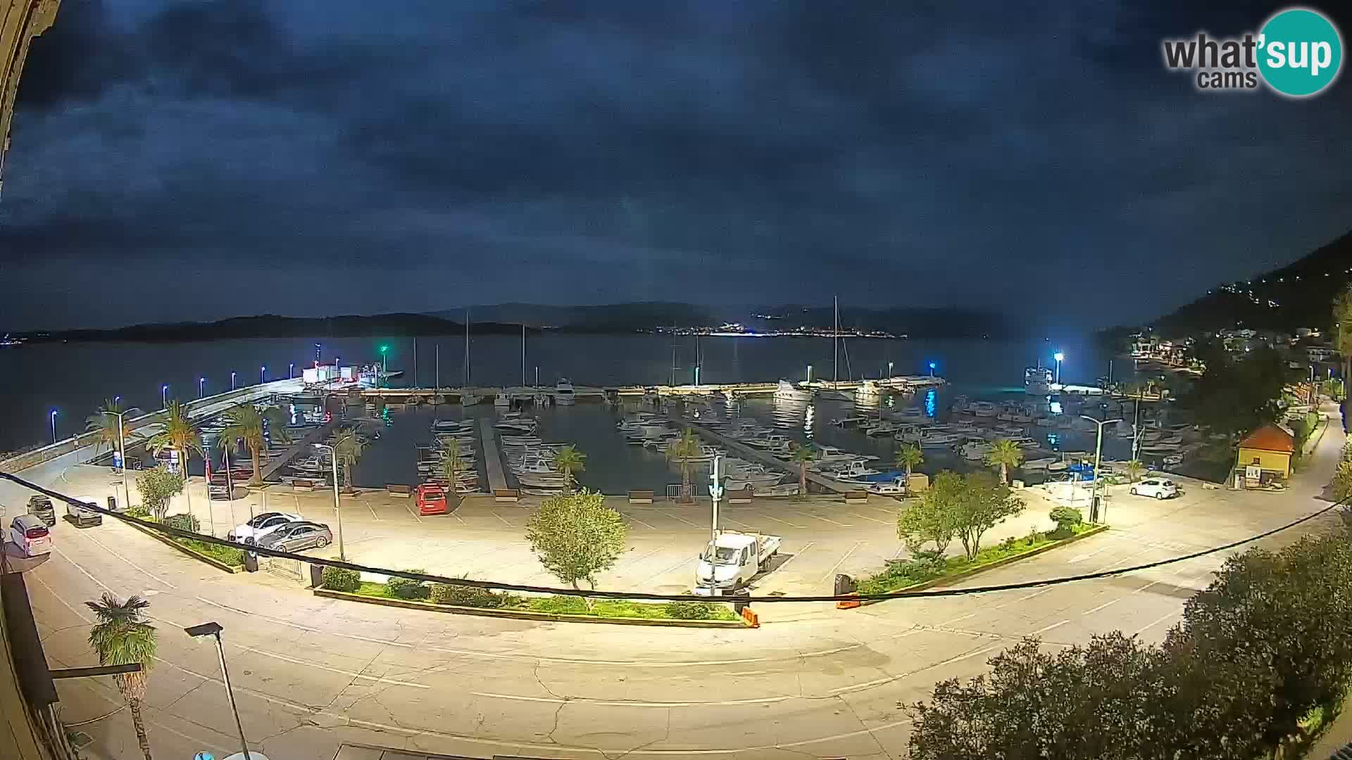 Webcam Orebić Riva – Ferry to Korčula Live