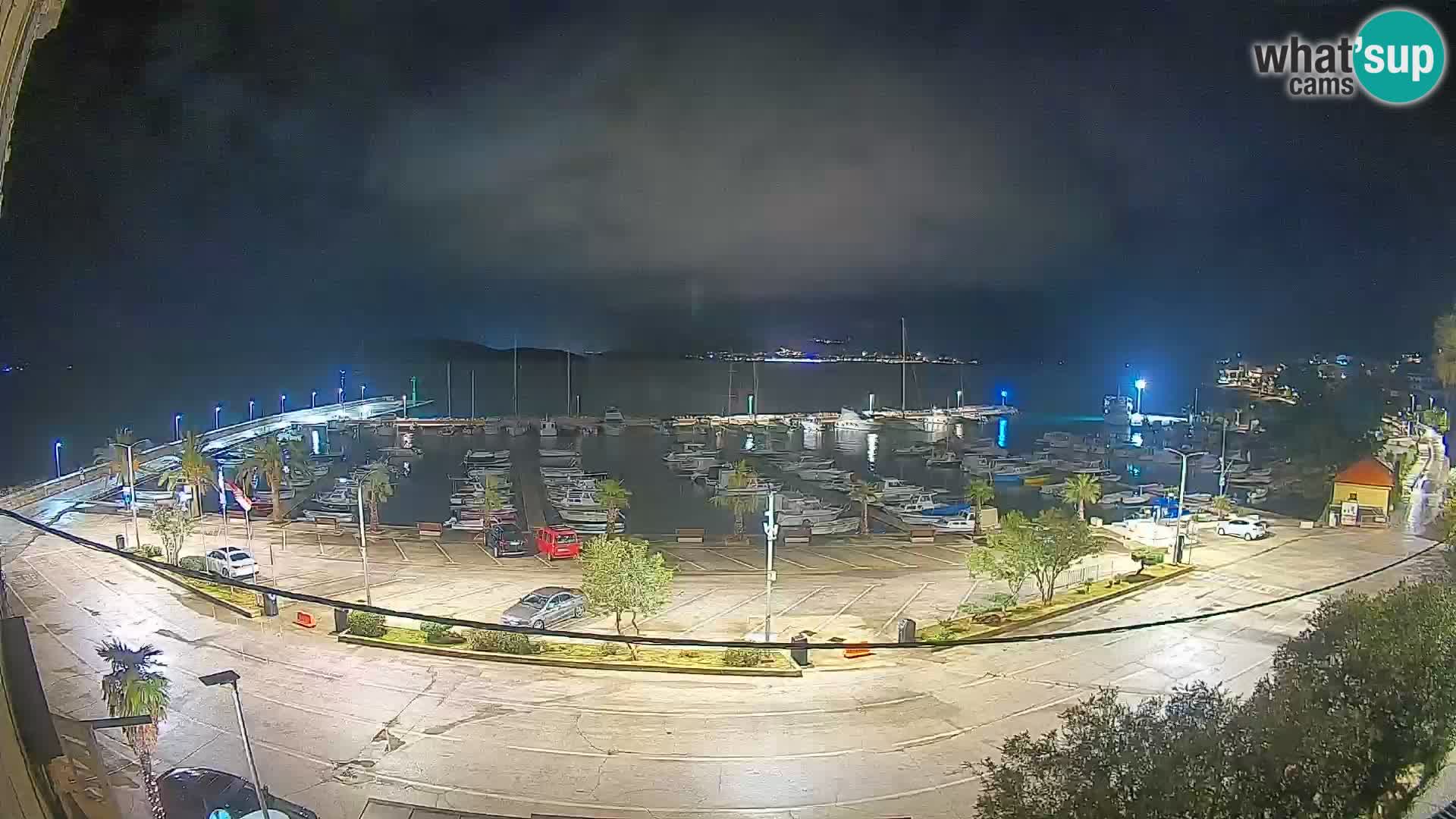 Spletna kamera Orebić Riva – Trajekt za Korčulo v živo