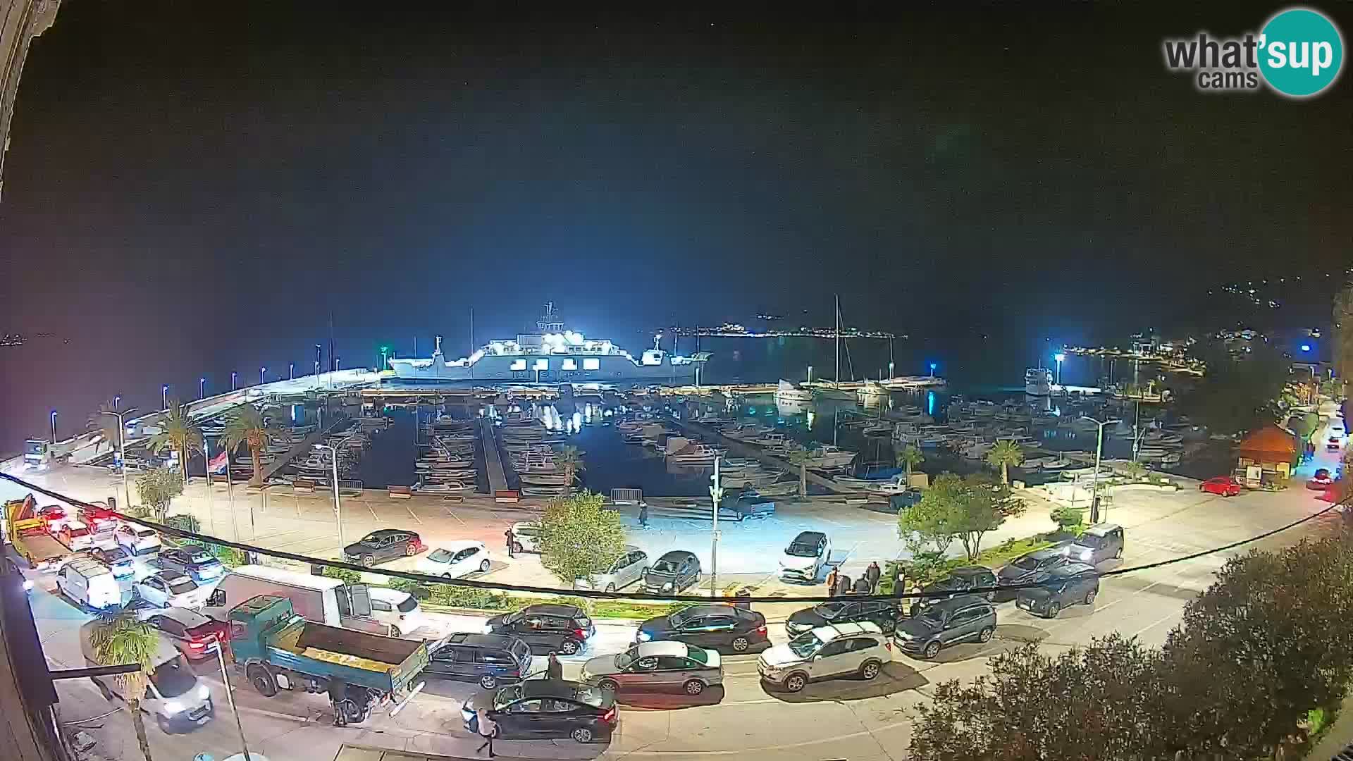 Webcam Orebić Uferpromenade – Fähre nach Korčula Live