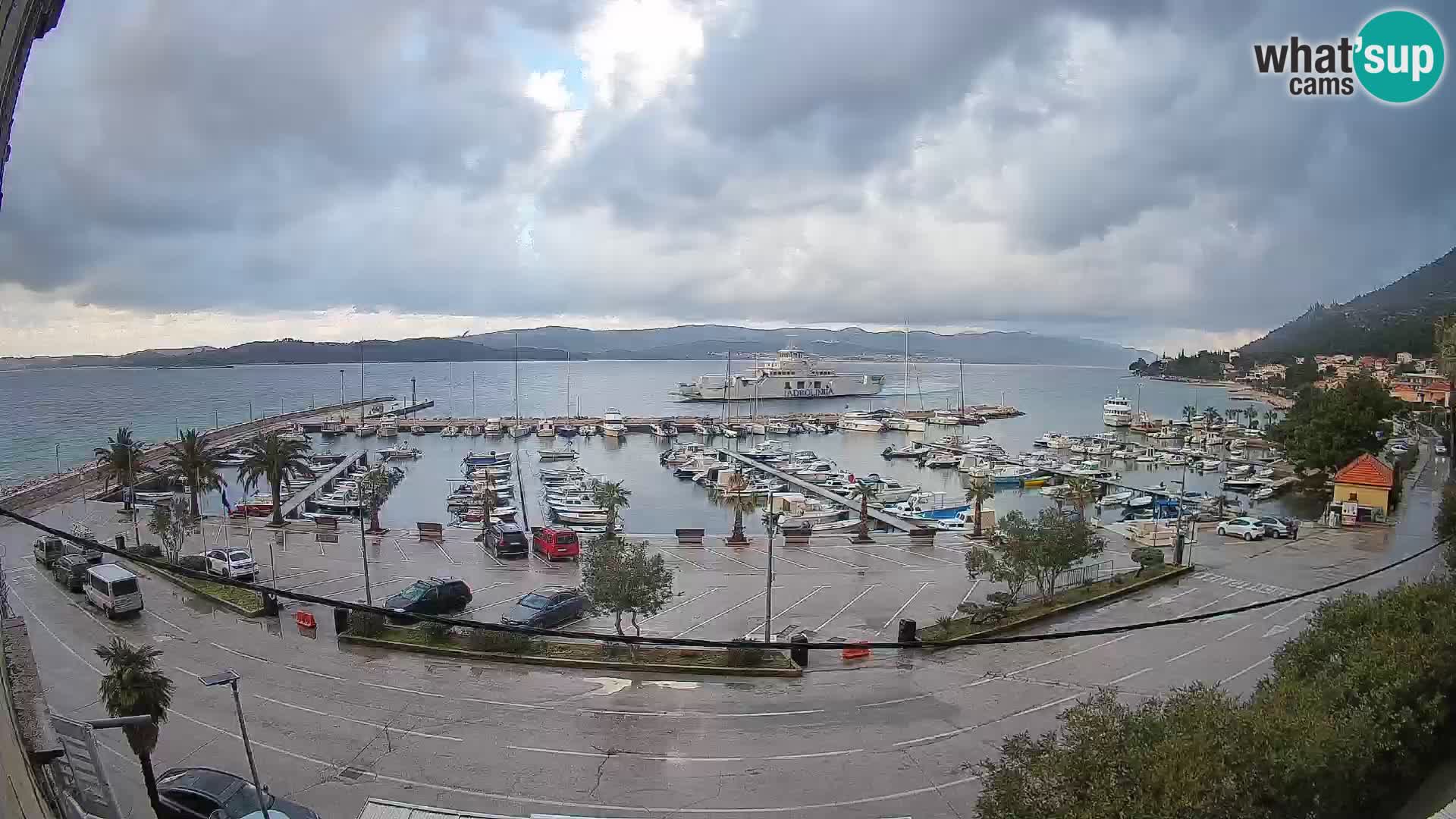 Webcam Sabbioncello Riva – Traghetto per Curzola in diretta