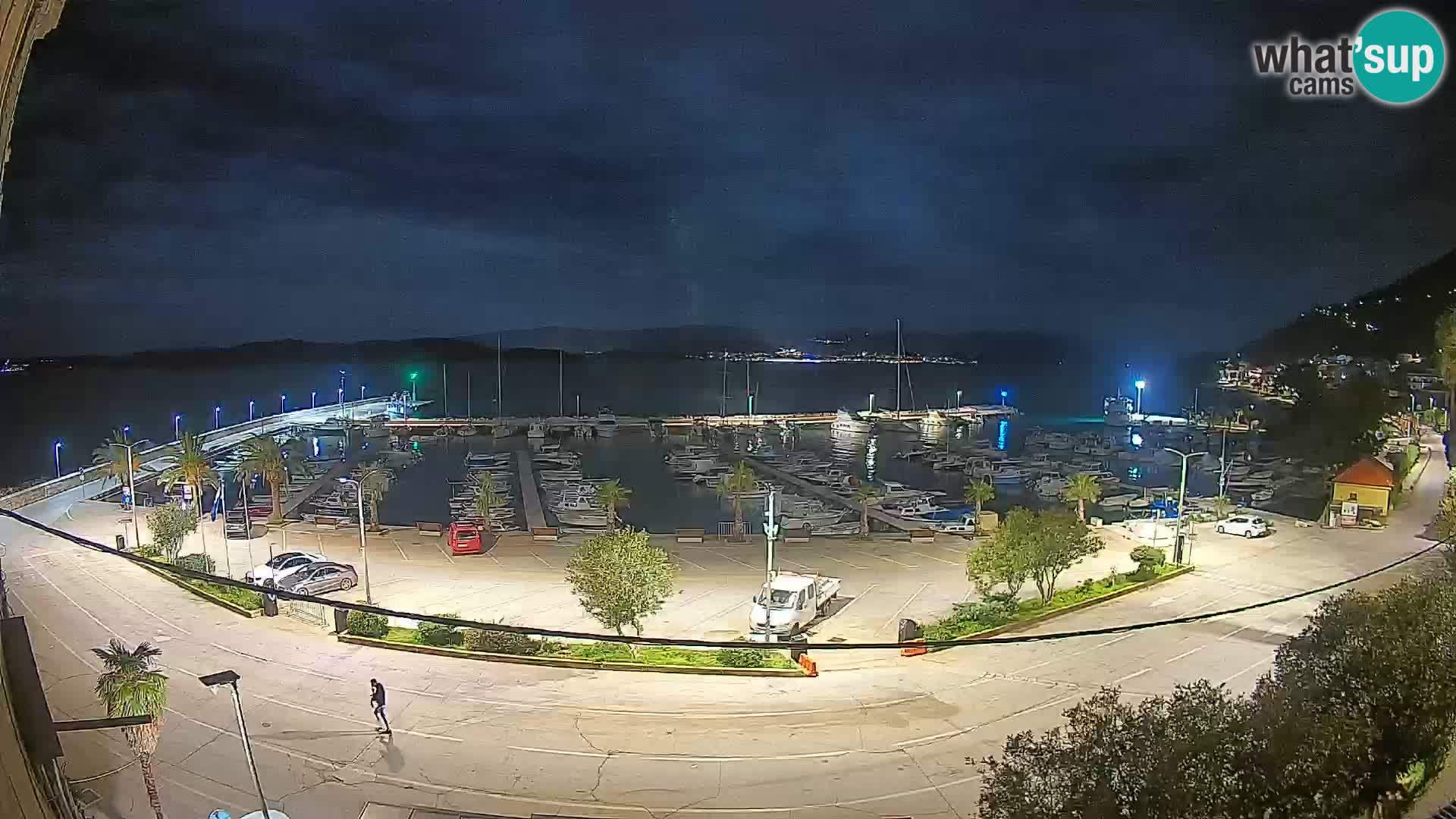 Webcam Orebić Riva – Ferry vers Korčula en direct