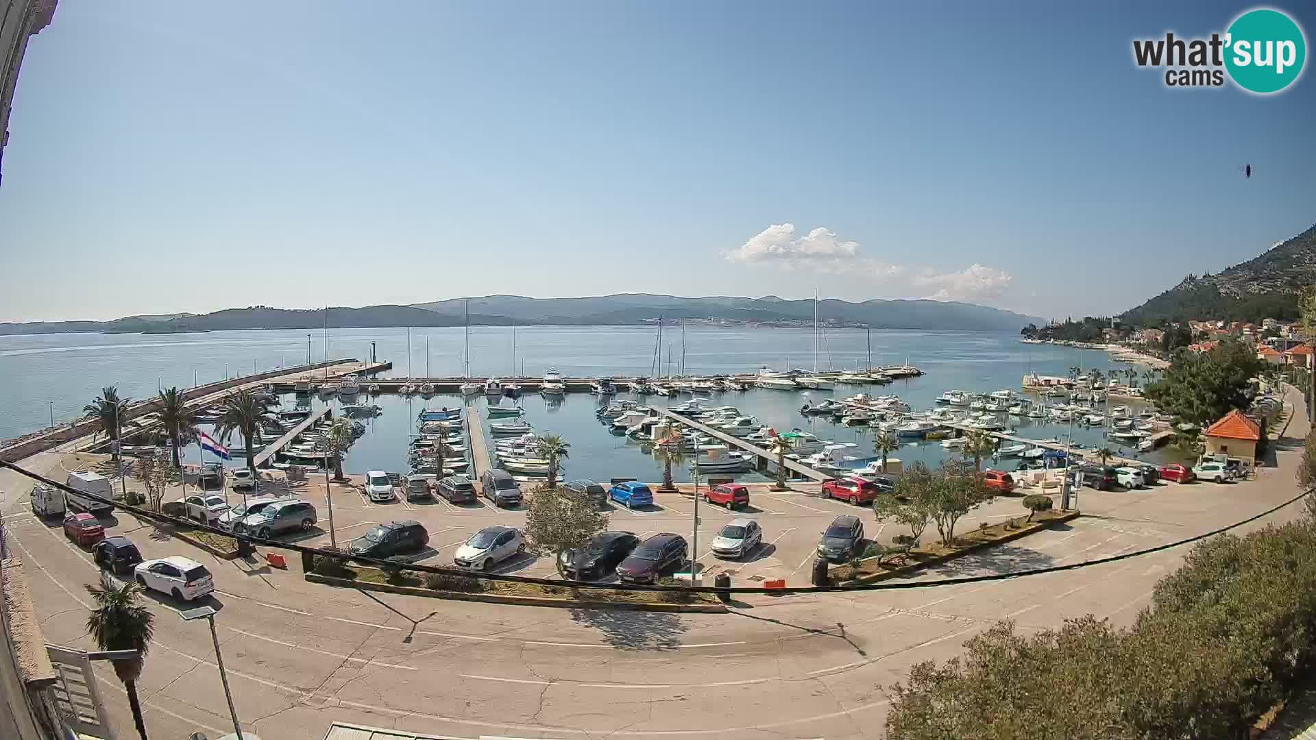 Webcam Orebić Riva – Ferry to Korčula Live