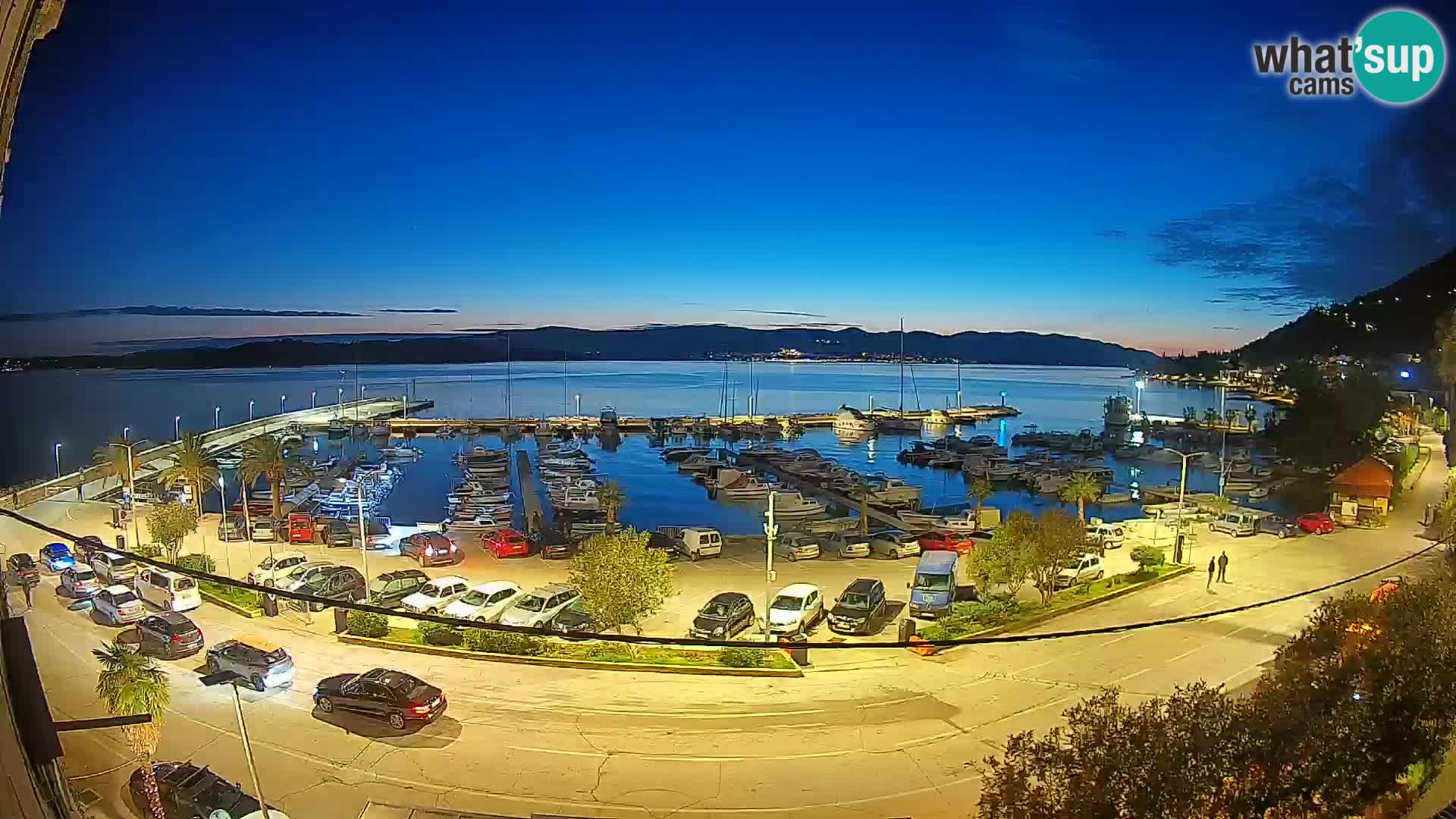 Webcam Orebić Riva – Ferry to Korčula Live