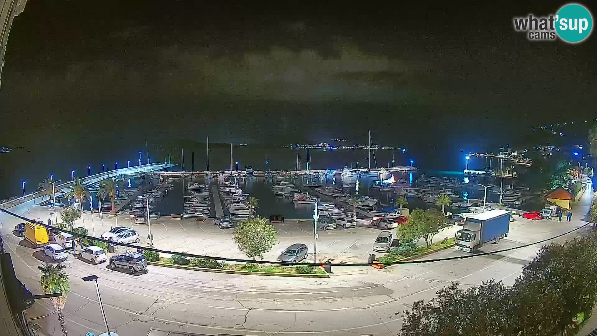 Webcam Orebić Riva – Ferry vers Korčula en direct