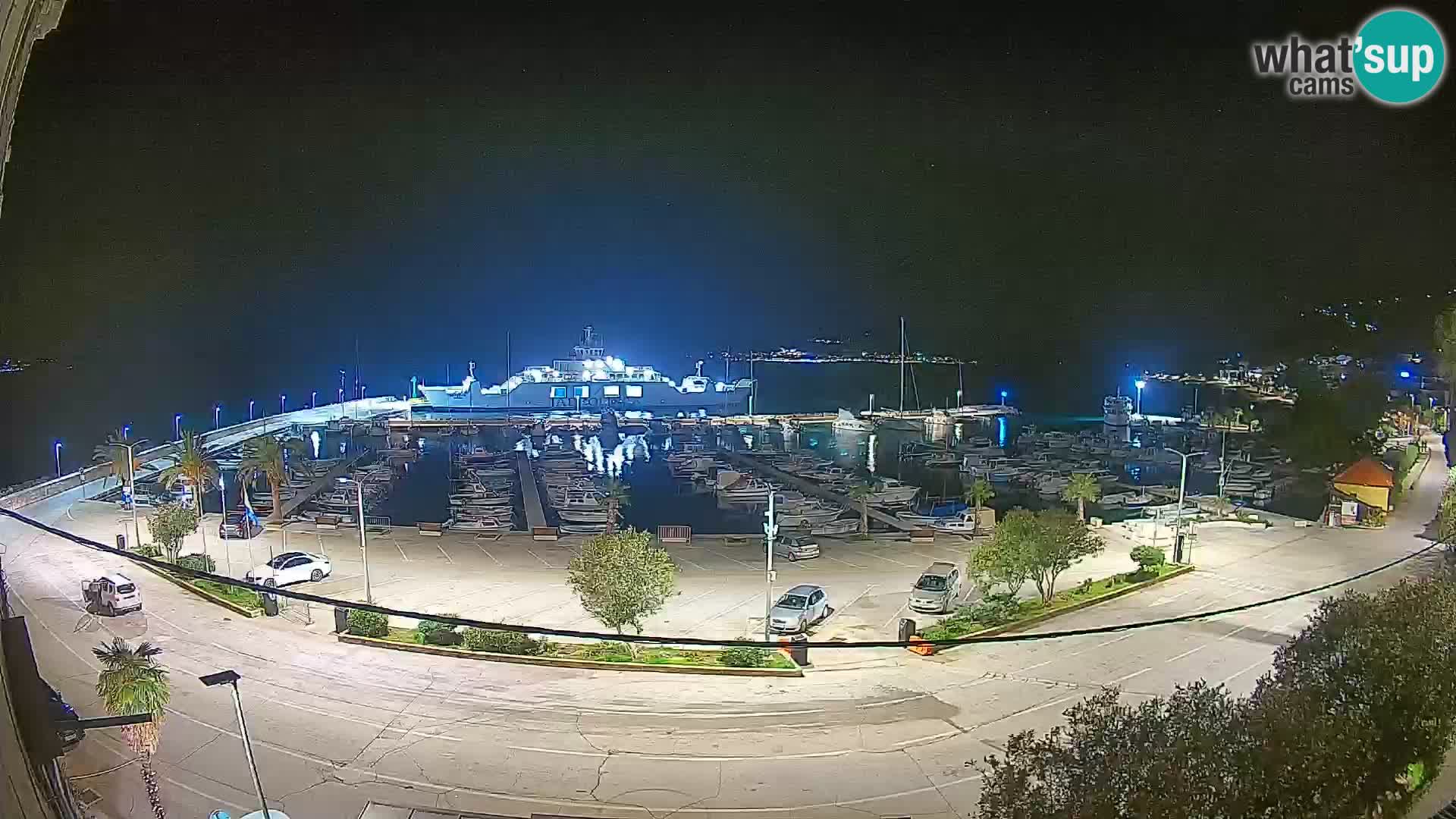 Webcam Orebić Riva – Ferry to Korčula Live