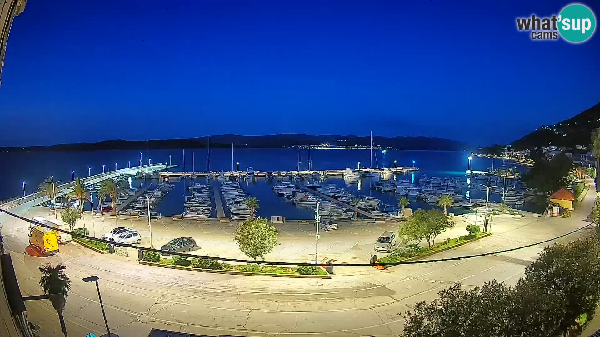 Webcam Orebić Riva – Ferry vers Korčula en direct