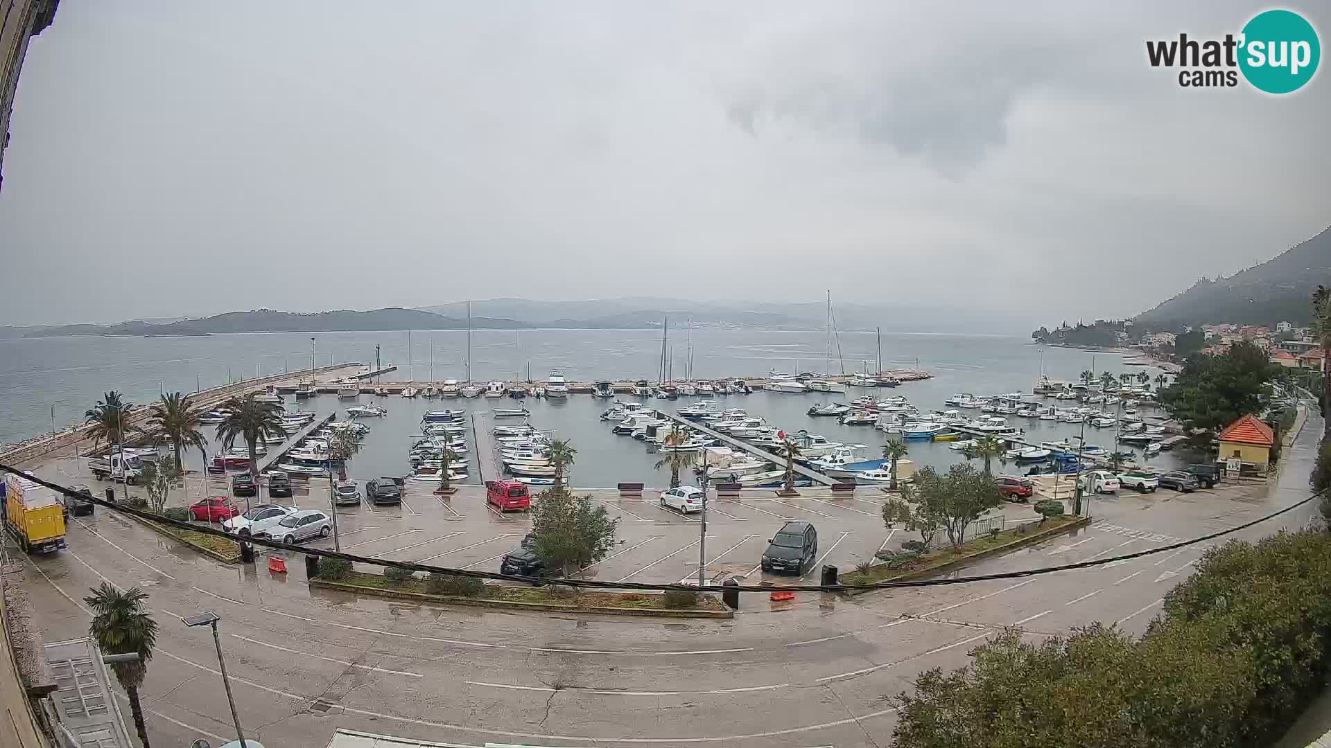 Webcam Orebić Uferpromenade – Fähre nach Korčula Live