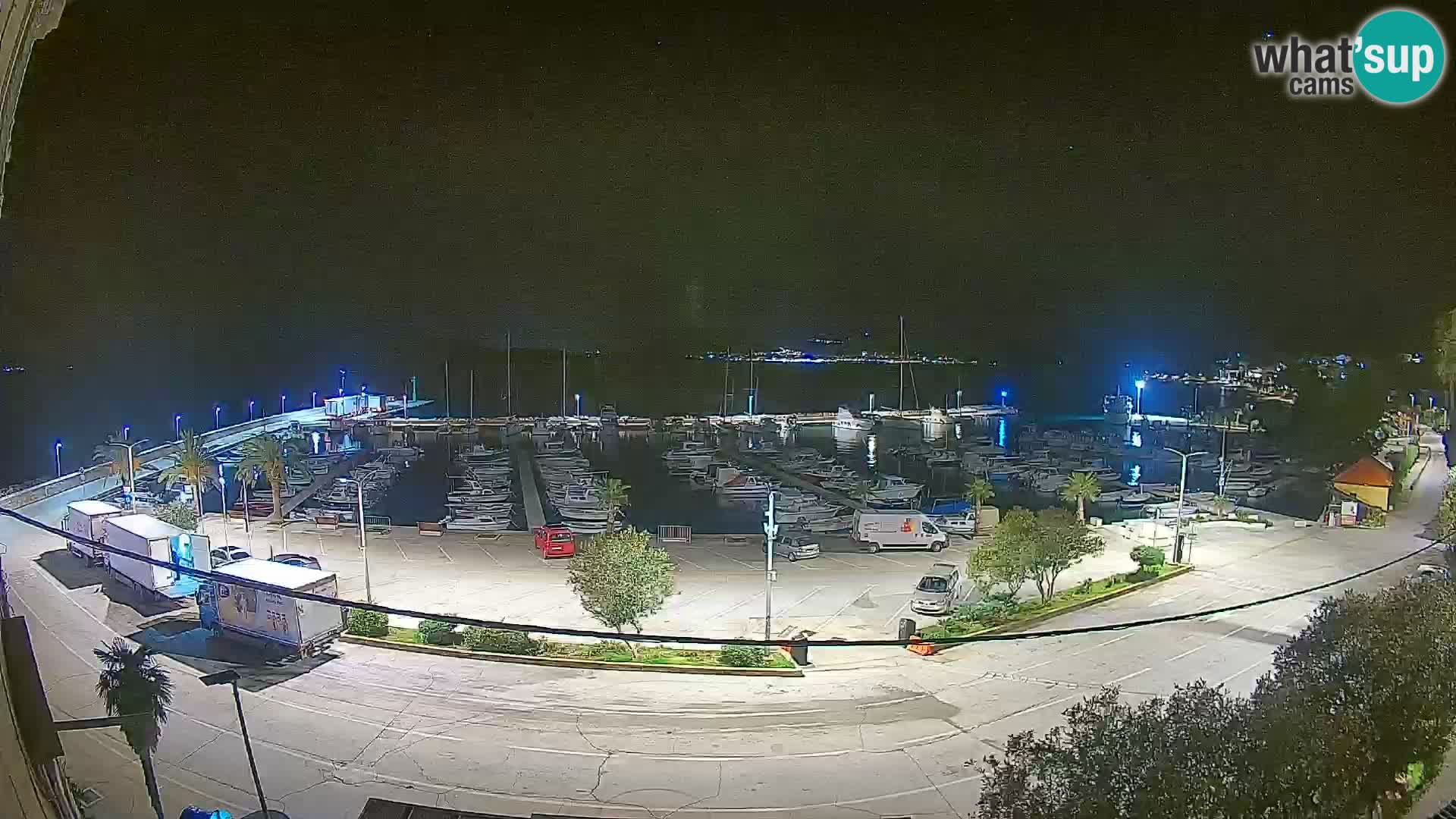 Spletna kamera Orebić Riva – Trajekt za Korčulo v živo