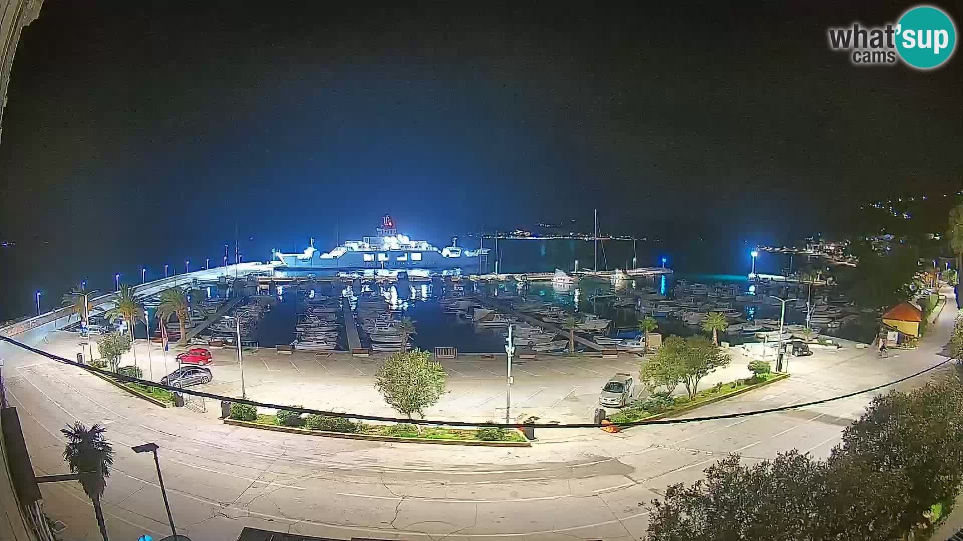 Webcam Orebić Riva – Ferry vers Korčula en direct