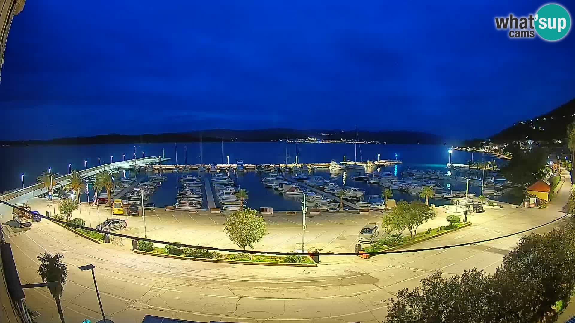 Webcam Orebić Riva – Ferry vers Korčula en direct