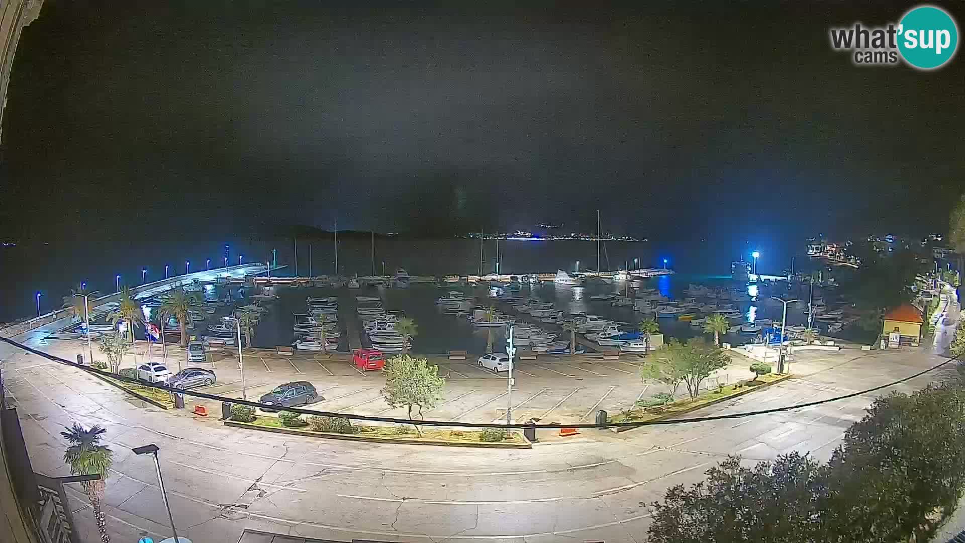 Webcam Orebić Riva – Ferry a Korčula en vivo