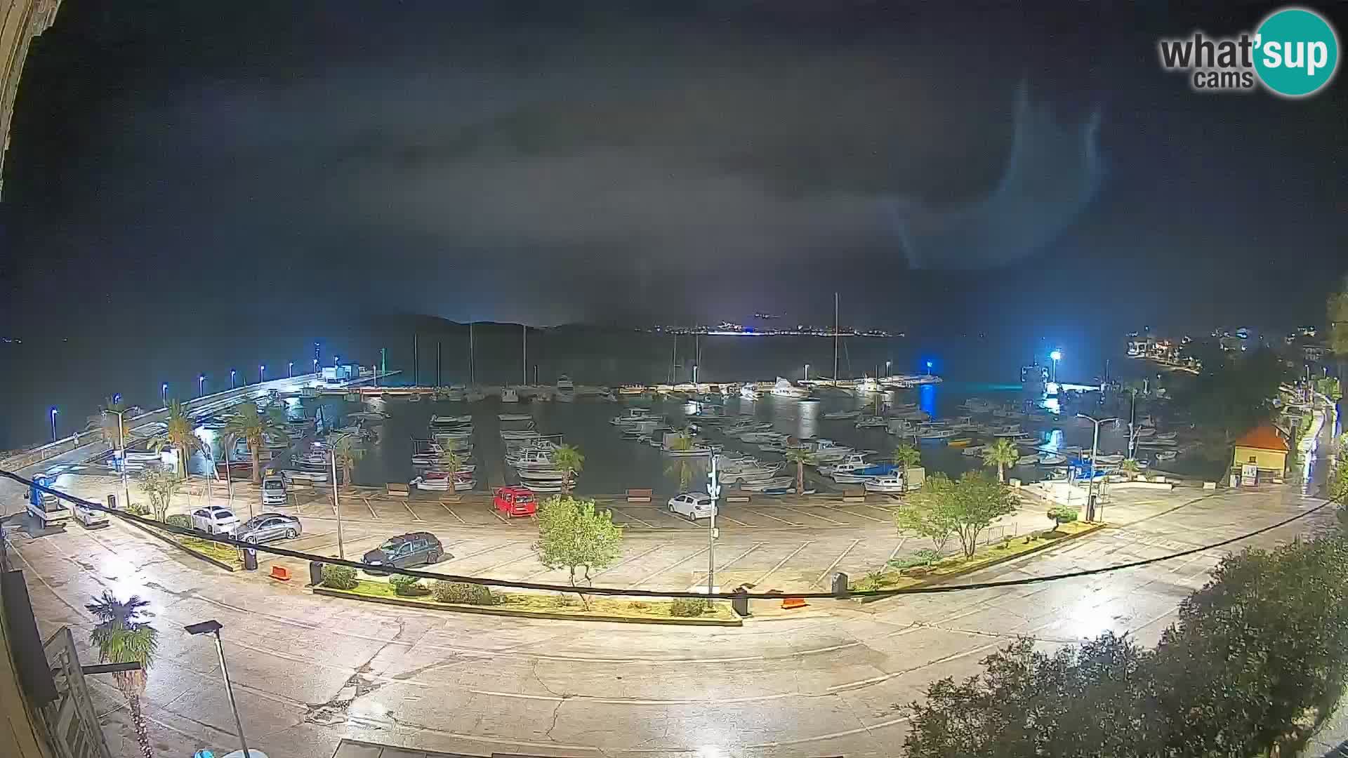 Spletna kamera Orebić Riva – Trajekt za Korčulo v živo