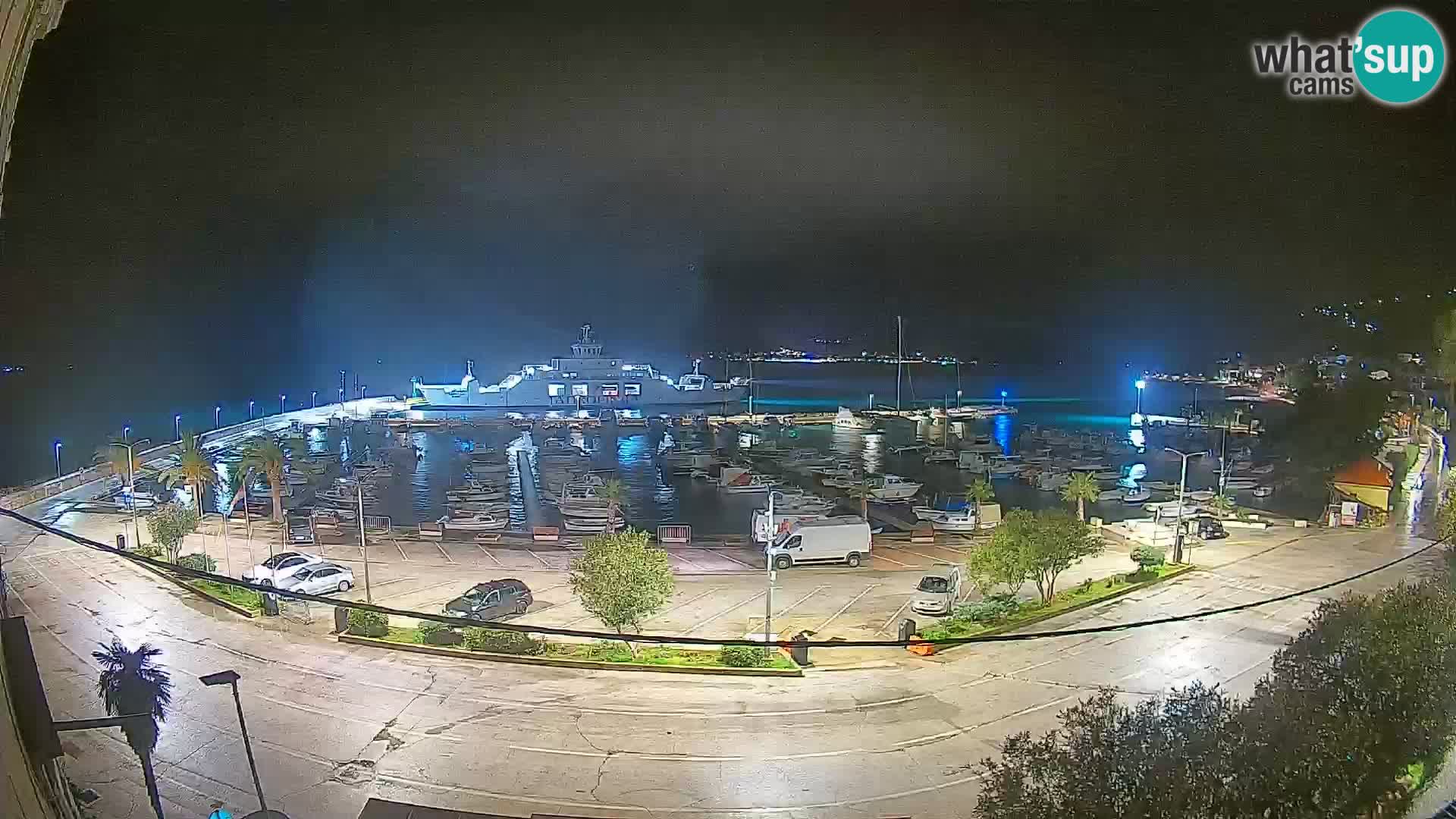 Webcam Orebić Riva – Ferry to Korčula Live