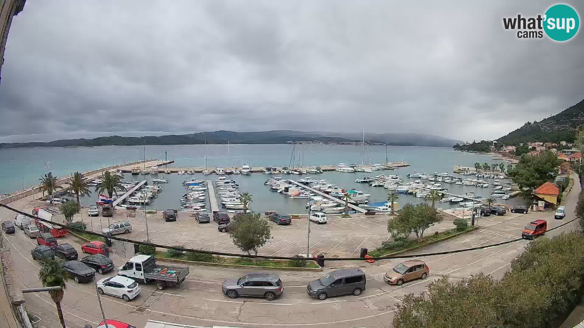 Web kamera Orebić Riva – Trajekt za Korčulu uživo