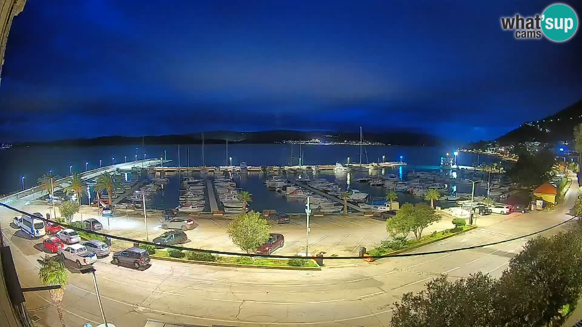 Webcam Orebić Riva – Ferry to Korčula Live