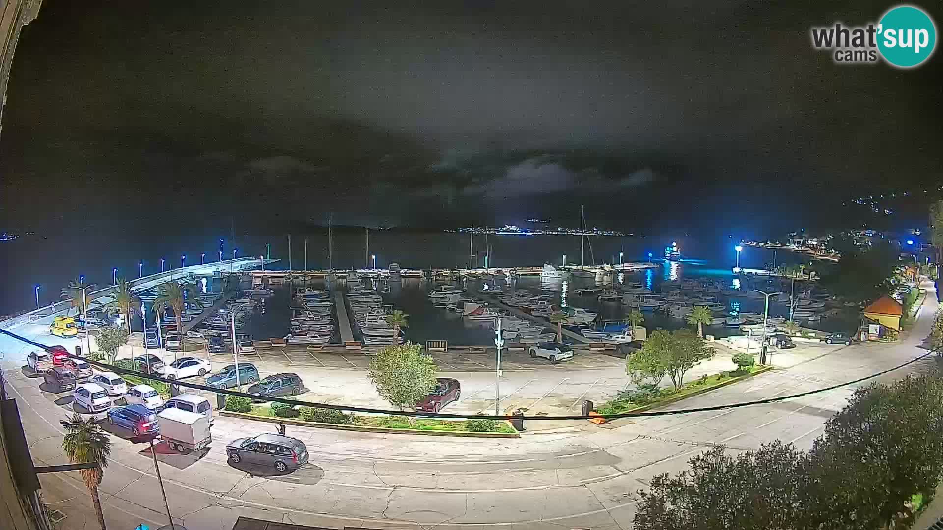 Webcam Orebić Riva – Ferry a Korčula en vivo