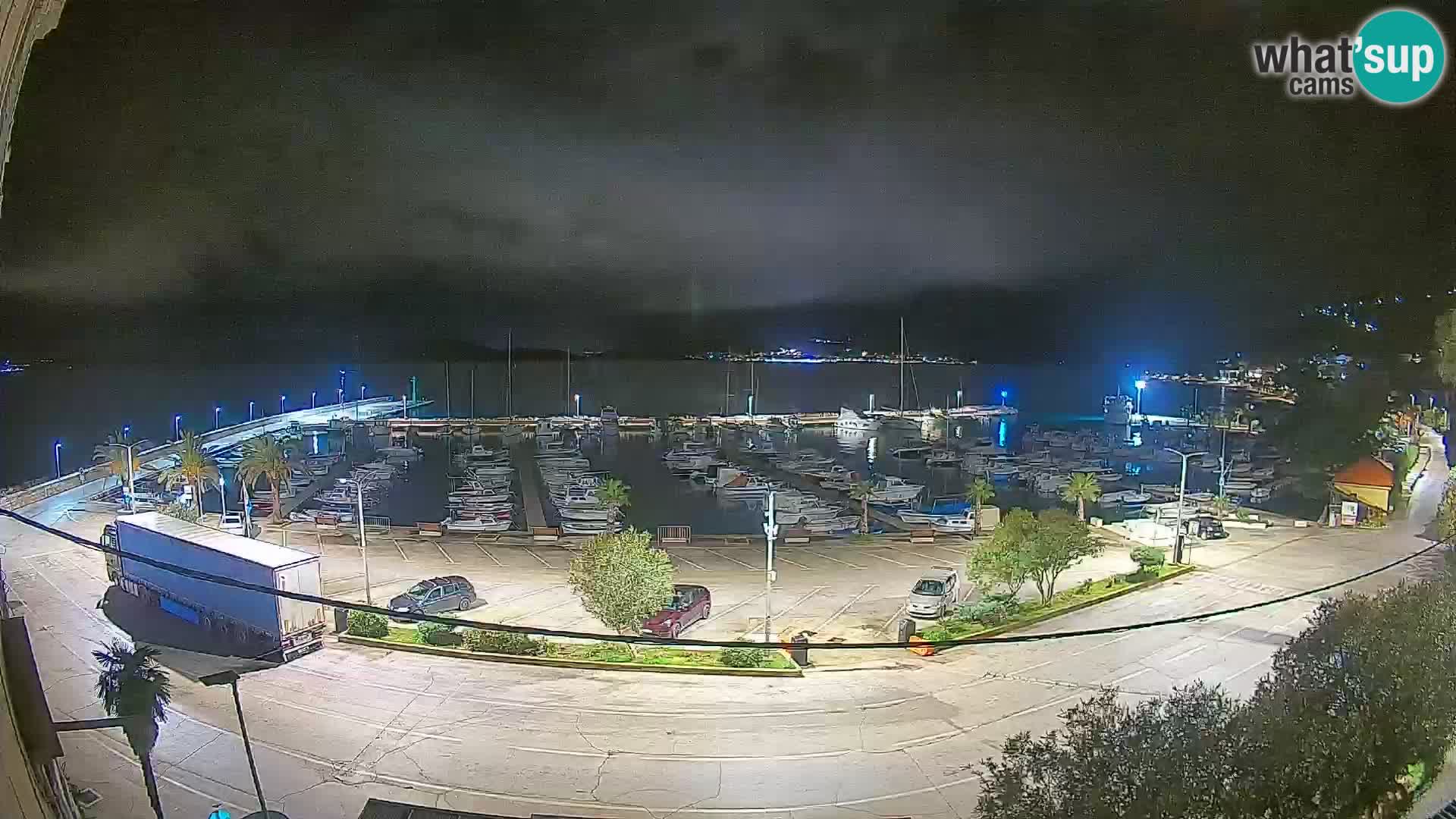 Webcam Orebić Uferpromenade – Fähre nach Korčula Live