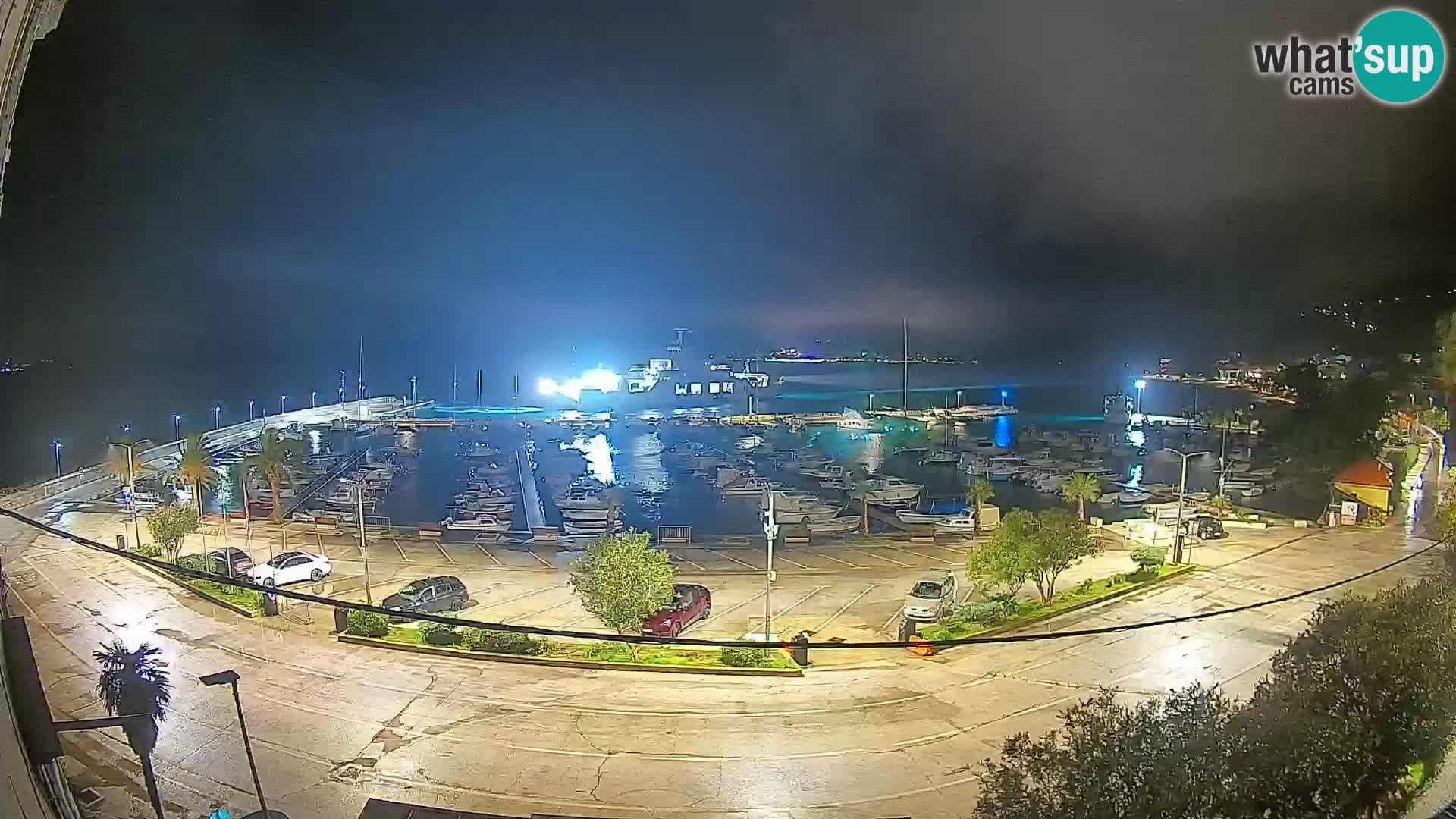 Webcam Orebić Riva – Ferry to Korčula Live